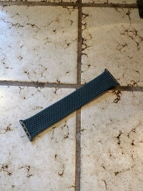 Genuine Apple Watch Braided Solo Loop - Rainforest Color - Size 6